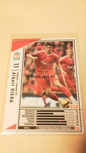 ☆WCCF2008-2009☆08-09☆108☆白☆アルベルト・リエラ☆リバプール☆Albert Riera☆Liverpool FC☆