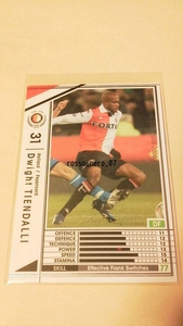 ☆WCCF2008-2009☆08-09☆181☆白☆ドワイト・ティンダリ☆フェイエノールト☆Dwight Tiendalli☆Feyenoord☆