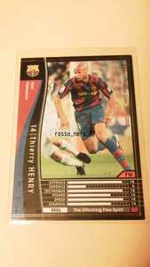 ☆WCCF2007-2008☆07-08☆302☆黒☆ティエリ・アンリ☆FCバルセロナ☆Thierry Henry☆FC Barcelona☆