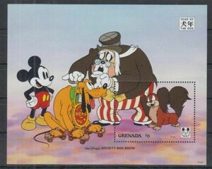 g Rena da stamp [ Disney ]( Mickey. love dog ) A