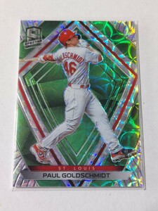 Paul Goldschmidt (Cardinals) 2020 Panini Spectra Neon Greenパラレル