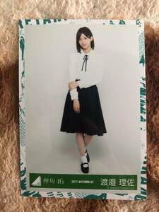 欅坂46　エキセントリック衣装　渡邉理佐　ヒキ　生写真　真っ白なものは汚したくなる　2017　即決