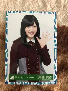 欅坂46　二人セゾン衣装　尾関梨香　チュウ　生写真　不協和音　2017　即決