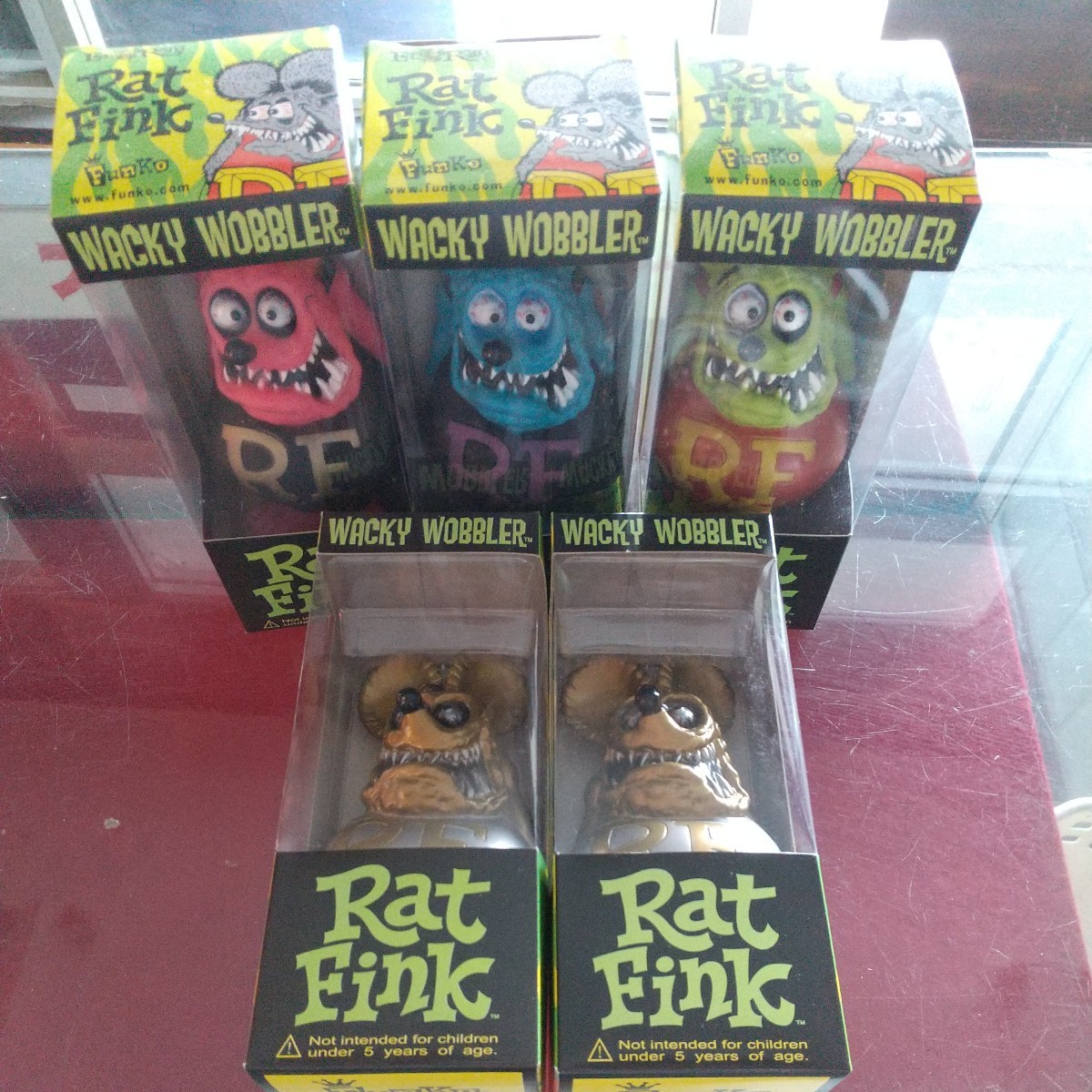 Guri様専用ラットフィンク ボビングヘッド 5体セット 【RAT FINK