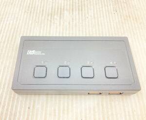 ●RATOC　REX-430U　4台用パソコン自動切替器　本体のみ　中古品