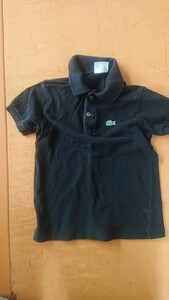 ラコステ　ポロシャツ　１２０　６　黒　子供　キッズ　ジュニア LACOSTE 半袖 フレッドペリー ビームス