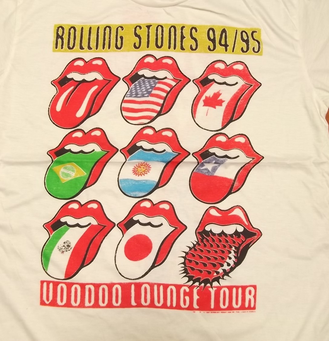 XXL 新品 ローリングストーンズ 94/95 Voodoo Lounge Tour Vintage