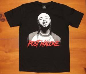 新品 【Post Malone】ポストマローン Borrow My Life 両面 プリント Tシャツ L // ヒップホップ Hiphop Rapper ラップ