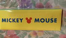 未使用品 当時物 昭和レトロ　 Disney ディズニー　 ミッキーマウス ミニー　フォトフレーム クロック 置き時計 シール 箱付き 入手困難_画像8