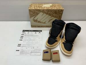 153-KB1453-100s Nike Air Jordan 1 Retro High OG Vachetta Tan ナイキ エアジョーダン1 555088-202 27.5cm タグ付き未使用品