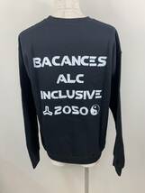 131-KM2227-80s Alexander Lee Change BLC CREW NECK SWEAT ALEX LOGO スウェット ブラック Mサイズ BC-012203 アレキサンダーリーチャン_画像3