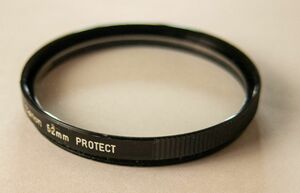 【即決！送料込!】CANON 52mm PROTECT キヤノン保護フィルター