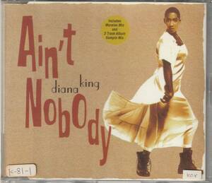 UK запись CD*Diana King*Ain't Nobody~Chaka Khan покрытие *95 год *Handel Tucker*David Morales* прослушивание возможность 