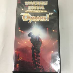  videotape VHS used Kubota Toshinobu concert Tour 96o.-s!