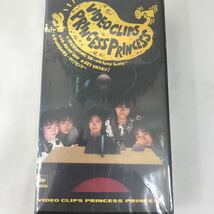 ビデオテープ　VHS　中古　プリンセス・プリンセス ビデオクリップ_画像1
