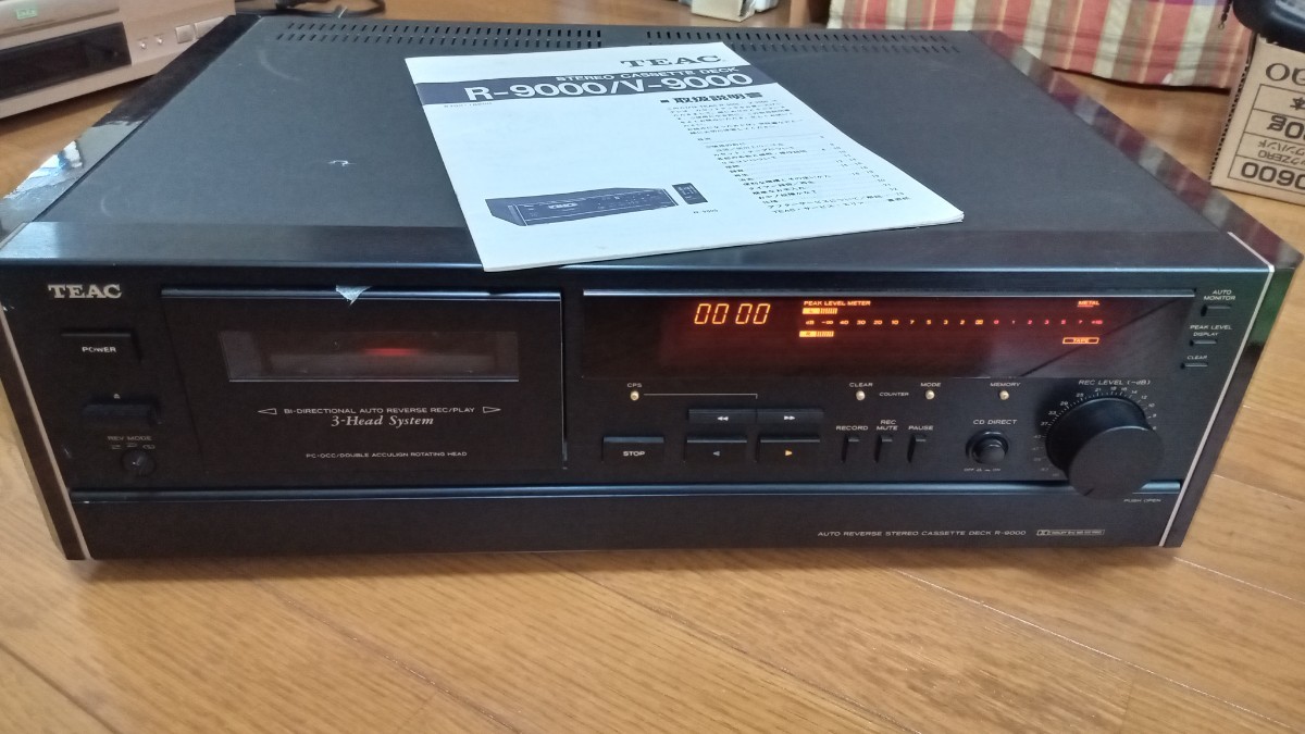 タスカムTASCAM ・122MK3 3ヘッド・ダイレクトド ライブ 中古動作品