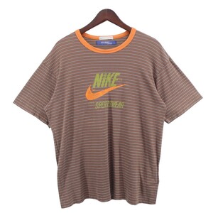 JUNYA WATANABE MAN COMME des GARCONS NIKE　 AD2004 ナイキ ロゴ ボーダー　ヴィンテージ Tシャツ：8056000147155