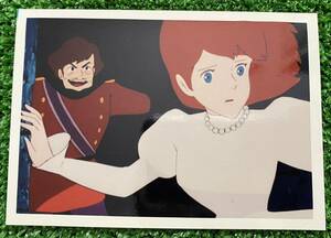 【激レア】生写真F カリオストロの城　ルパン　検)ポスター　ジブリ　宮崎駿　STUDIO GHIBLI ポストカード　セル画　レイアウト