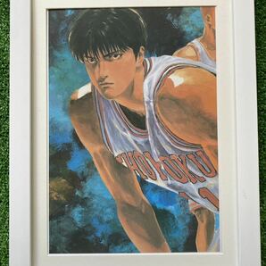 【額装品】スラムダンク　SLAM DUNK 井上雄彦 湘北　桜木花道　流川楓　ポスター　ポストカード　原画　セル画　イラストAC