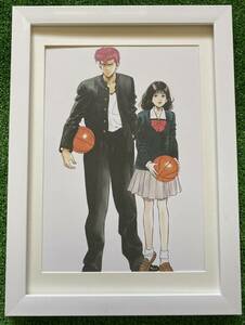 【額装品】スラムダンク　SLAM DUNK 井上雄彦 湘北　桜木花道　流川楓　ポスター　ポストカード　原画　セル画　イラストAM