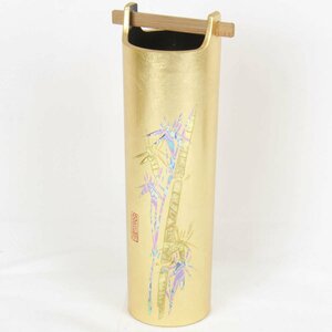 美品『USED』 花瓶 ゴールド 花器 インテリア雑貨