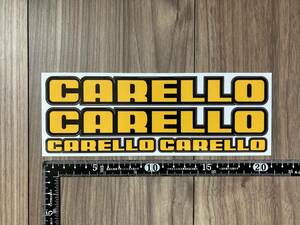 送料無料 CARELLO sticker キャレロ ラミネート カッティング ステッカー デカール セット