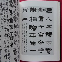 大型m【辻本史邑の書/教育書籍・昭和59年】書作品/臨書・手本/教科書・出版物/書簡/文房/書論/論評・随想/釈文/年譜_画像8