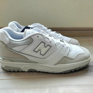 27.5cm 新品 ニューバランス NEW BALANCE BB550NCB 白 5740 576 327 996 バッシュ