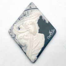 Mucha!!■カメオ5点おまとめ■m 重量24.5g 裸石 ジュエリー jewelry cameo CAMEO 貴婦人 ブローチ broach 彫刻 作家 ミュシャ 画家 CE0 ○_画像4