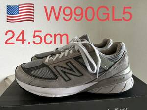 貴重サイズ！NEW BALANCE W990GL5 ニューバランス USA製 アメリカ製MADE IN USA 990V5