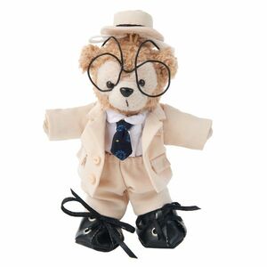 Art hand Auction paomadei B854 Costume et chapeau de Lager with Love 14 cm Badge en peluche ARA Duffy Costume fait à la main, personnage, Disney, Duffy