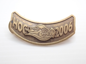 Z221　ピンバッジ　2006年　ハーレーダビッドソン オーナーズグループ　限定 記念品 HARLEY DAVIDOSON　 HOG　pin badge