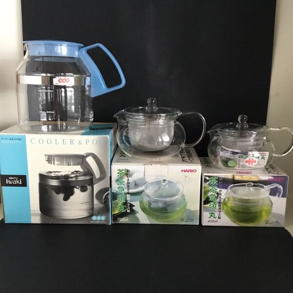 茶茶急須 急須 イワキ ポット 耐熱ガラス