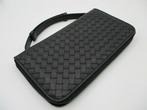 【超美品中古】ボッテガヴェネタ　トラベルケース・長財布　BOTTEGA VENETA　イントレチャート　169730 V4651 1000