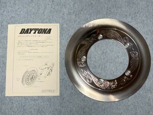 DAYTONA（デイトナ） ステンレス ディスクローター （ゴースト） 13169　新品　スティード400 600 フロント　彫刻入り バフ仕上げ　希少品