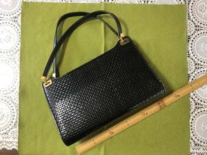  Ginza Kanematsu kanematsu ручная сумочка сумка на плечо ручная сумочка 3way specification чёрная кожа сетка 