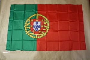 新品 BIG フラッグ ポルトガル 国旗 Portugal　約150×90cm インテリア　壁掛け　タペストリー サッカー スポーツ 応援