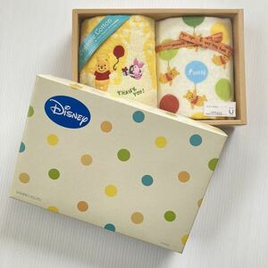 { unused }Disney Disney Winnie The Pooh guest towel Mini towel hand towel 2 sheets set organic cotton muffler 