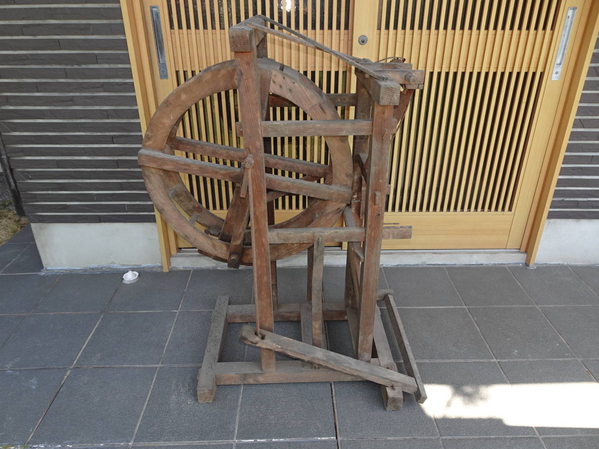 引き取り限定!昭和レトロ/古い/農機具/釜/古民家再生/クワ/古道具/農具/デッドストック検索)熊手 小型のお釜 昭和レトロ アンティーク ジャンク ガーデニング