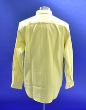 BLUFCAMP （ブルーフキャンプ） Dyed Oxford Shirt ダイ オックスフォード 長袖シャツ L/S エンブロイ 刺繍 LOGOロゴ yellow L アウトドア_画像2