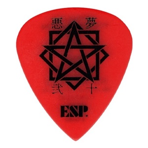 【新品】ESP(イーエスピー)/ NIGHTMARE 20th Anniversary SPECIAL LIVE GIANIZM ～再悪～ PA-NH08-20th 柩 3枚セット