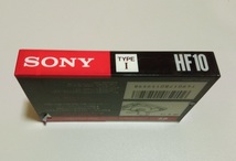 未使用 カセットテープ SONY ソニー　HF　10 TYPE1 NORMAL 10分_画像2