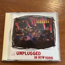 【処分特価】NIRVANA / UNPLUGGED IN NEWYORK ニルヴァーナ/アンプラグド 中古CD_画像1