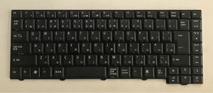 ☆新品 Acer 5710 4710等用 NSK-H370J(9J.N5982.70J)日本語キーボード 黒