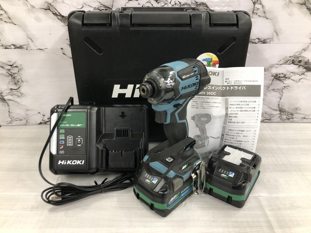 003☆おすすめ商品・極美品☆ HiKOKI ハイコーキ コードレスインパクト