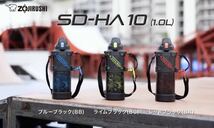 象印 (ZOJIRUSHI) 水筒 直飲み スポーツタイプ ステンレスクールボトル シームレス 1.0 SD-HA10新品　レッド×ブラック_画像10