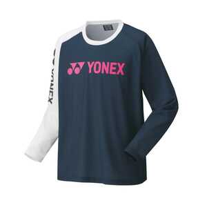 【16610Y 277 L】YONEX(ヨネックス) ユニロングスリーブTシャツ　ダークガン　Lサイズ 新品　未使用　タグ付　2022新作　展示会限定
