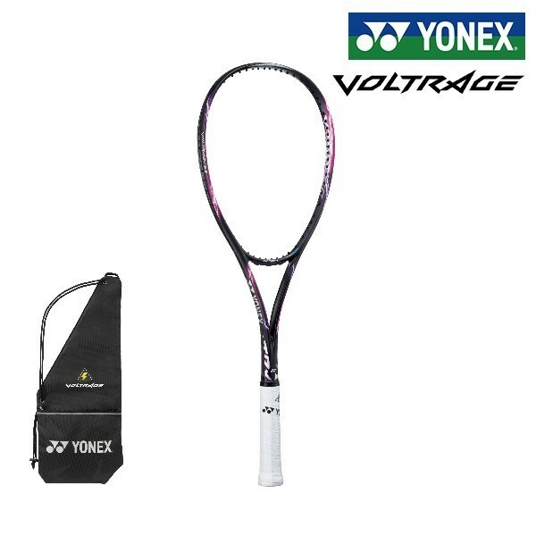 【YONEX　VR5S　UXL1】 YONEX(ヨネックス)ボルトレイジ5S　パープル/ピンク　UXL1　ソフトテニスラケット 新品未使用 ケース付　後衛向け