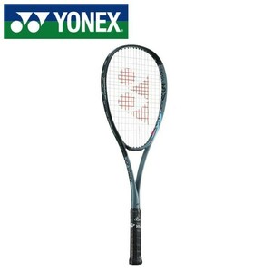 【YONEX　VR5V(244) UXL0】 YONEX(ヨネックス)　ボルトレイジ5V グレー／ブラック UXL0 ソフトテニスラケット 新品未使用 ケース付 