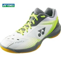 【SHB65Z3S(656) 20.0】YONEX(ヨネックス) バドミントンシューズ　パワークッション 65Zスリム　ホワイト/ライム　新品未使用 _画像1